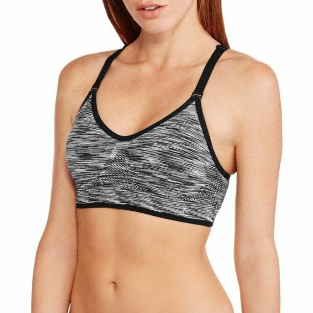 NEW Women's Danskin Now Seamless Athletic Padded Sports Bra Size: X-Large